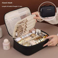 Necessaire de Luxo Feminina – Grande Capacidade e Estilo para Viagens e Dia a Dianizer Essentials Toiletry Bags