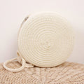 Bolsa Redonda de Palha Boho – Leveza e Estilo para Todos os Momentos
