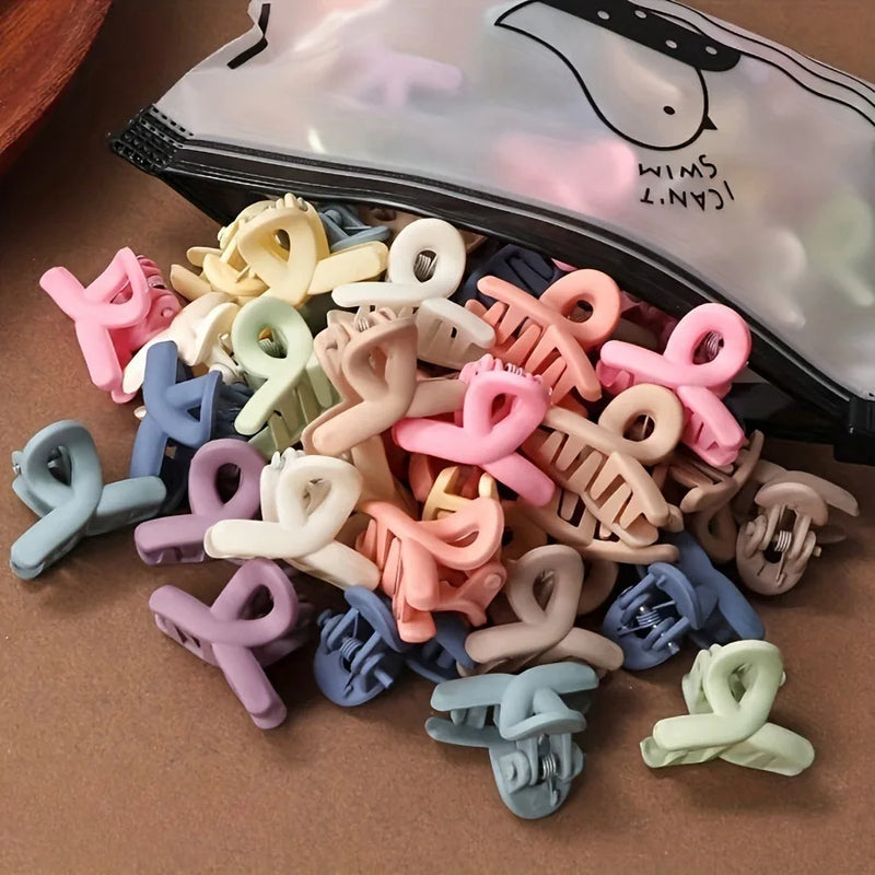 Kit Presilhas Clássicas Foscas – 20 ou 40 Unidades | Cores Sortidas