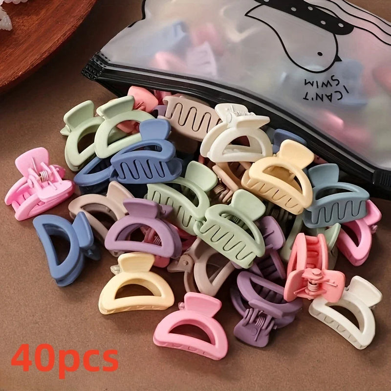 Kit Presilhas Clássicas Foscas – 20 ou 40 Unidades | Cores Sortidas