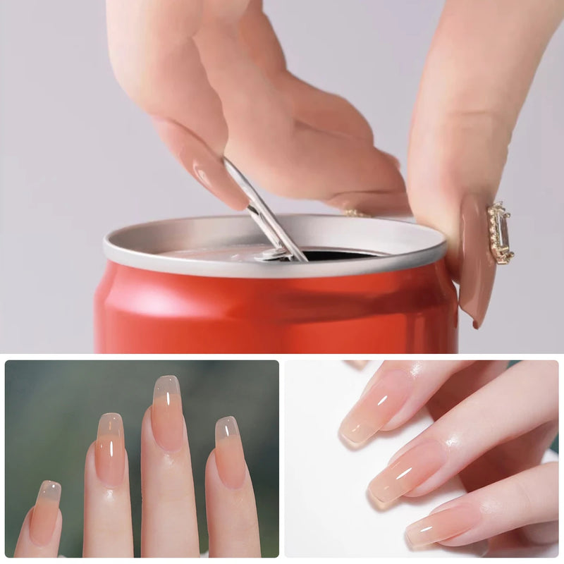Kit Completo para Alongamento de Unhas – 12 Peças | Gel Extensor + Ferramentas