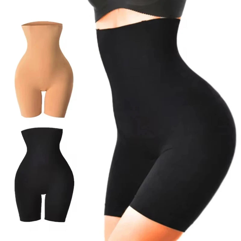 Calcinha Modeladora Cintura Alta – Short Shaper Respirável Feminino