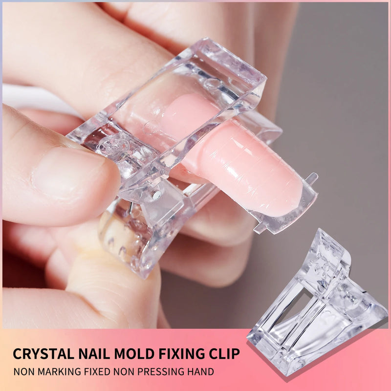 Kit Completo para Alongamento de Unhas – 12 Peças | Gel Extensor + Ferramentas