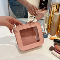 Mini Necessaire Transparente – Compacta, Fofa e à Prova d’Água