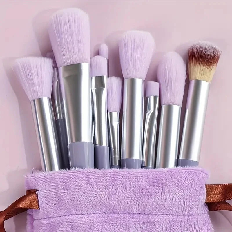 Kit de Pincéis Profissionais para Maquiagem – 13 a 16 Peças