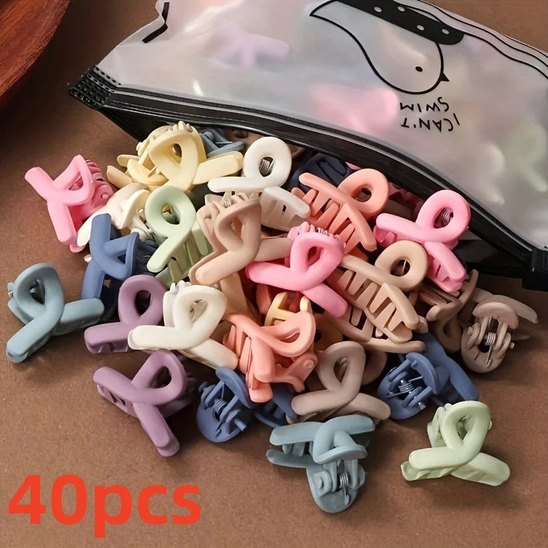 Kit Presilhas Clássicas Foscas – 20 ou 40 Unidades | Cores Sortidas