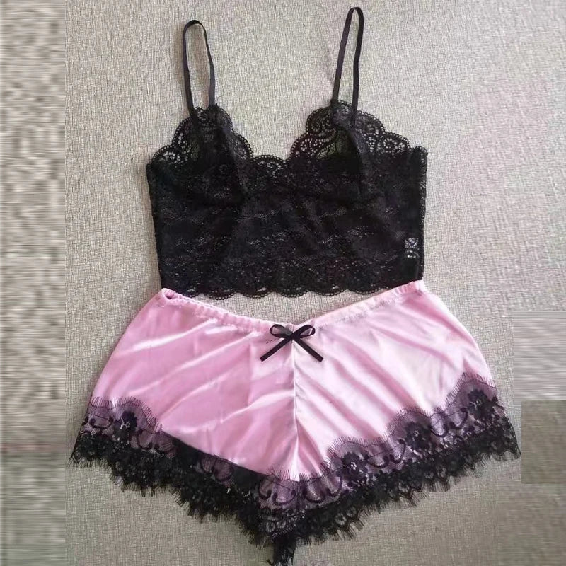 Conjunto Feminino em Poliéster – Top + Short