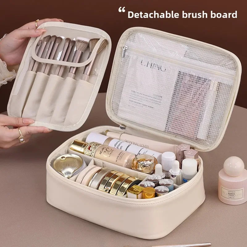 Necessaire de Luxo Feminina – Grande Capacidade e Estilo para Viagens e Dia a Dianizer Essentials Toiletry Bags