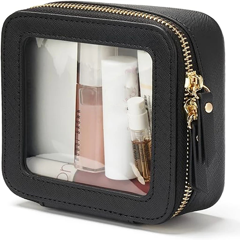 Mini Necessaire Transparente – Compacta, Fofa e à Prova d’Água